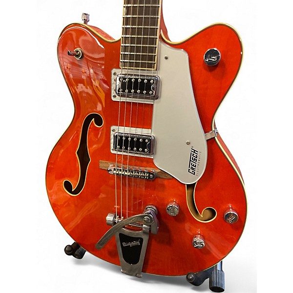 Used Gretsch Guitars G5422T Electromatic Orange Hollow Body Electric Guitar