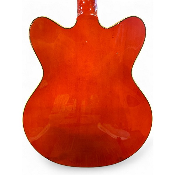 Used Gretsch Guitars G5422T Electromatic Orange Hollow Body Electric Guitar