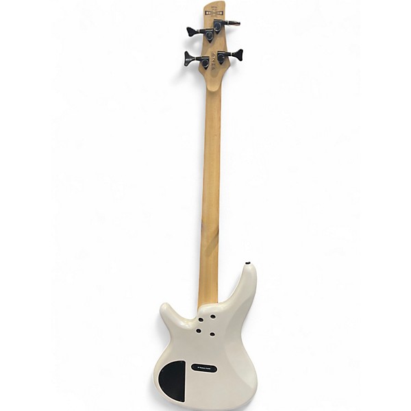 Used Ibanez SR250 Pearl White Electric Bass Guitar