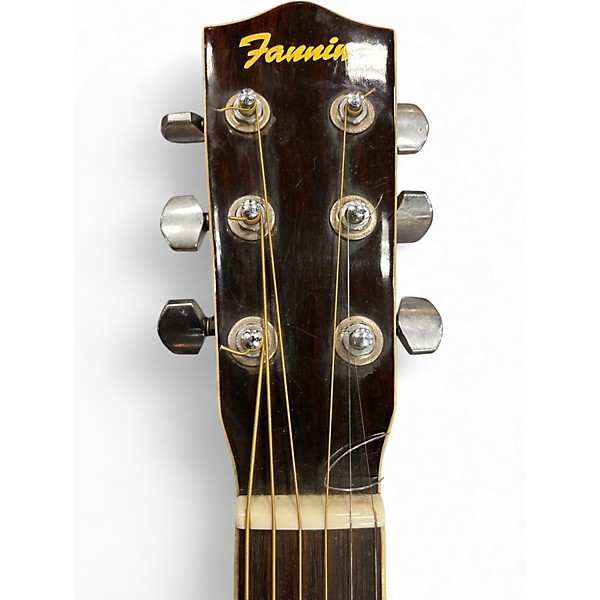 Used Fannin D57 Natural Acoustic Guitar