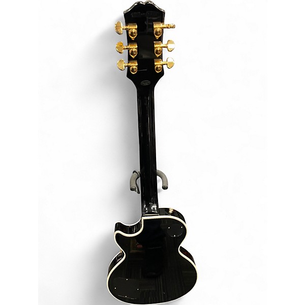 Used Epiphone Les Paul Custom Ebony Solid Body Electric Guitar