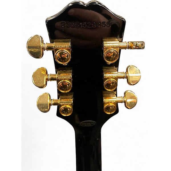 Used Epiphone Les Paul Custom Ebony Solid Body Electric Guitar