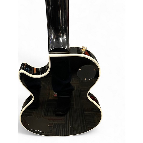 Used Epiphone Les Paul Custom Ebony Solid Body Electric Guitar