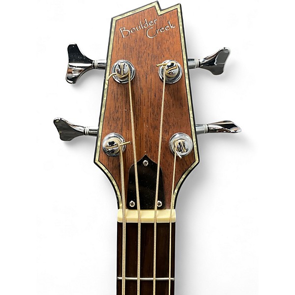 Used Boulder Creek EBR3-N4 Natural Acoustic Bass Guitar