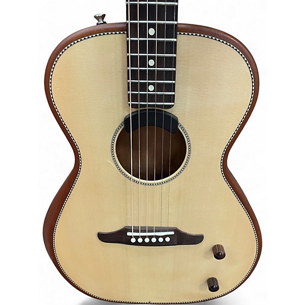 Used Fender HIGHWAY PARLOR NATURAL Acoustic Electric Guitar