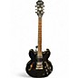 Used Epiphone DOT BLACK PEARL BLACK Hollow Body Electric Guitar thumbnail