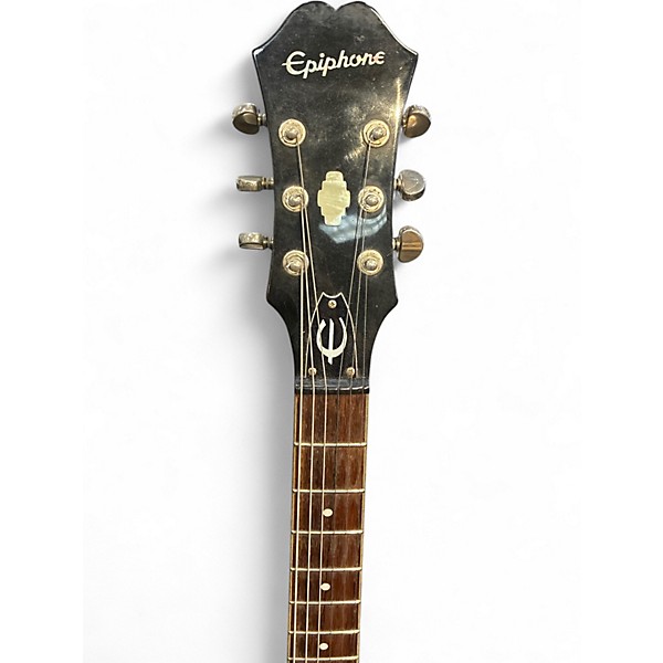 Used Epiphone DOT BLACK PEARL BLACK Hollow Body Electric Guitar