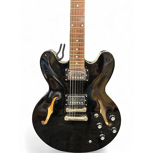 Used Epiphone DOT BLACK PEARL BLACK Hollow Body Electric Guitar