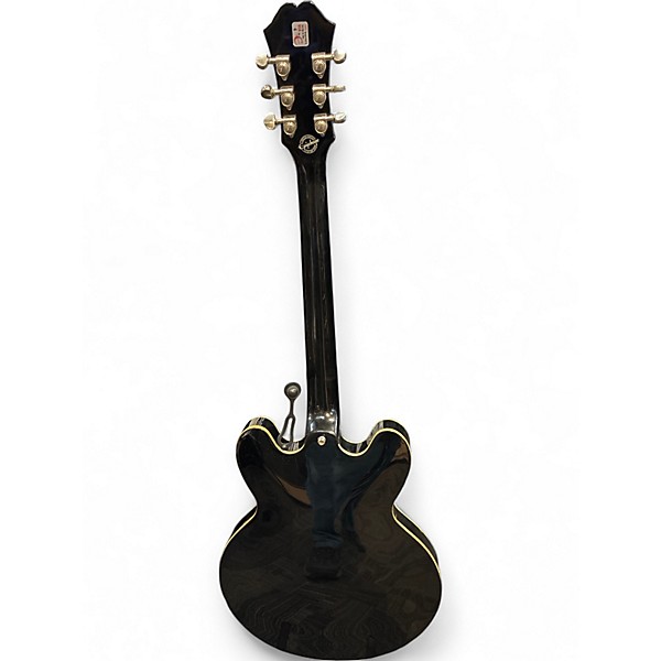 Used Epiphone DOT BLACK PEARL BLACK Hollow Body Electric Guitar