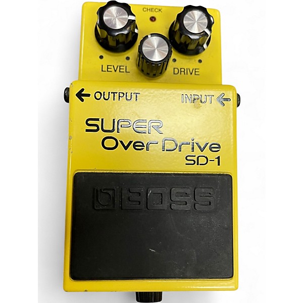 Used BOSS SD1 Super Overdrive Effect Pedal