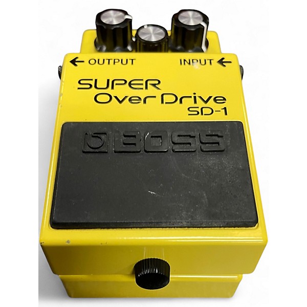 Used BOSS SD1 Super Overdrive Effect Pedal