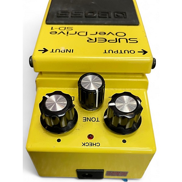 Used BOSS SD1 Super Overdrive Effect Pedal