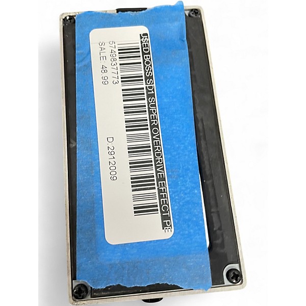 Used BOSS SD1 Super Overdrive Effect Pedal