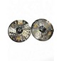 Used MEINL 14in CLASSICS CUSTOM DARK HIHAT PAIR Cymbal thumbnail