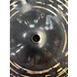 Used MEINL 14in CLASSICS CUSTOM DARK HIHAT PAIR Cymbal