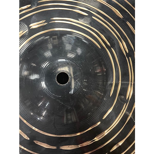 Used MEINL 14in CLASSICS CUSTOM DARK HIHAT PAIR Cymbal