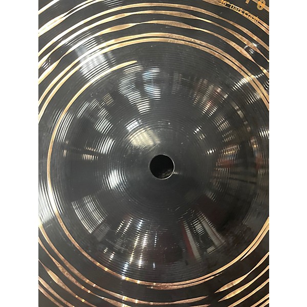 Used MEINL 16in CLASSICS CUSTOM DARK CRASH Cymbal