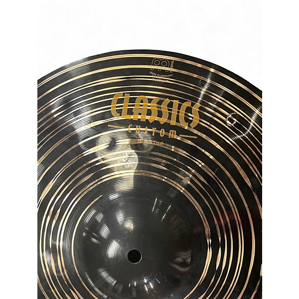 Used MEINL 16in CLASSICS CUSTOM DARK CRASH Cymbal