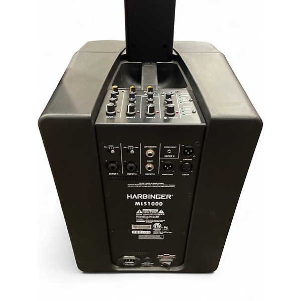 Used Harbinger MLS1000 Powered Speaker