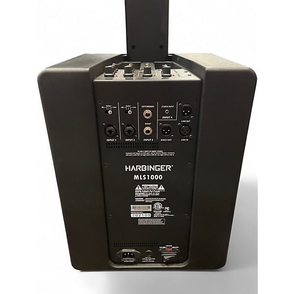 Used Harbinger MLS1000 Powered Speaker