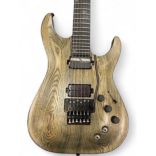 Used Schecter Guitar Research C1 Apocalypse Natural Solid Body Electric Guitar
