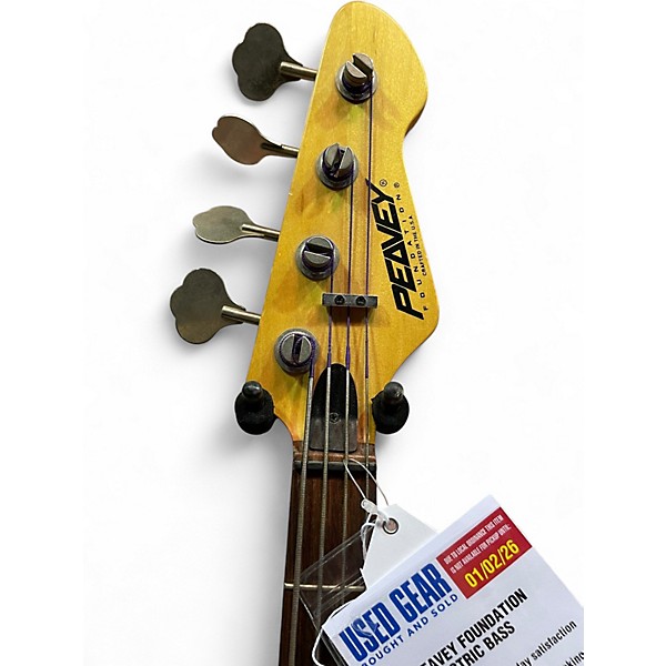 Used Peavey FOUNDATION Black Electric Bass Guitar