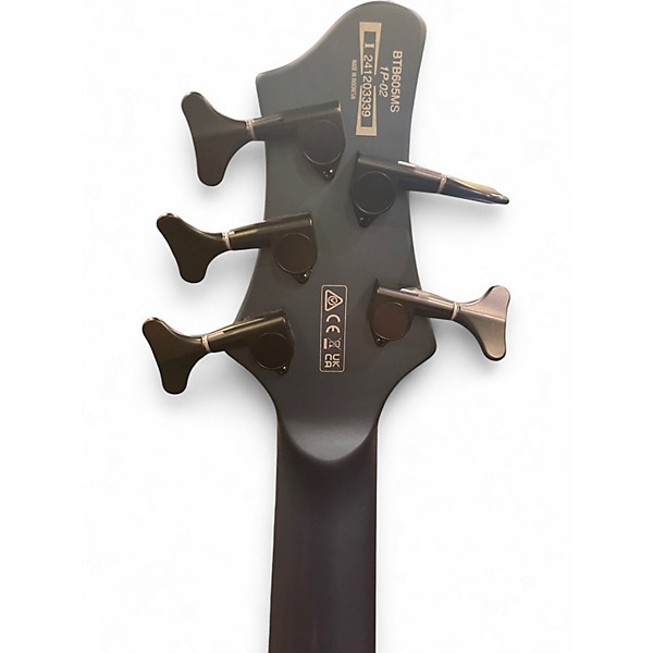 Used Ibanez BTB605MS Blue Electric Bass Guitar