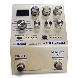 Used BOSS DD200 Digital Delay Effect Pedal