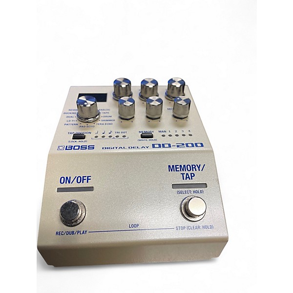 Used BOSS DD200 Digital Delay Effect Pedal