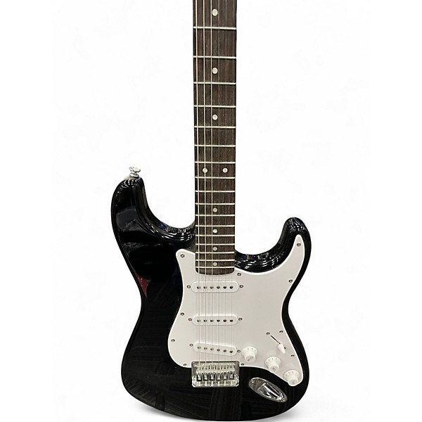 Used Squier Sonic Stratocaster black Solid Body Electric Guitar