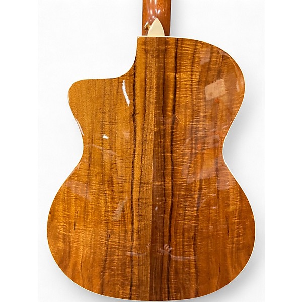 Used Taylor 214CE Deluxe Koa Natural Acoustic Electric Guitar