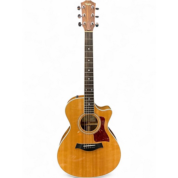 Used Taylor 412CE Natural Acoustic Electric Guitar