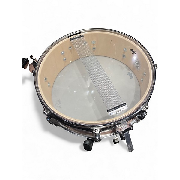 Used PDP by DW 14in NEW YORKER SNARE PALE ROSE SPARKLE Drum