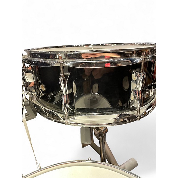 Used Yamaha 14in STAGE CUSTOM BIRCH SNARE Raven Black Drum