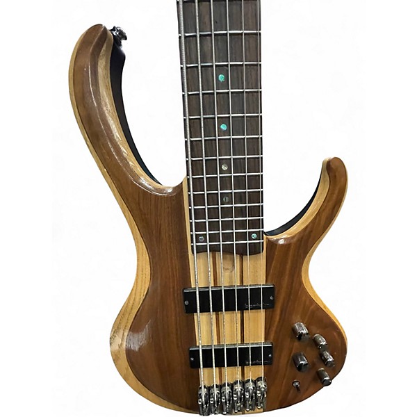 Used Ibanez BTB746 Natural Electric Bass Guitar