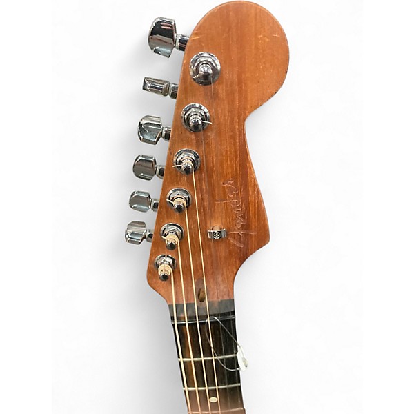 Used Fender American Acoustasonic Stratocaster 3 Color Sunburst Acoustic Electric Guitar