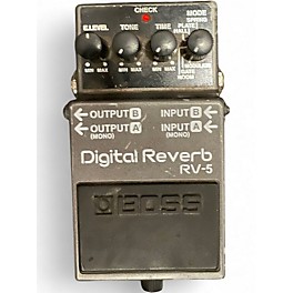 Used BOSS RV5 Digital Reverb Effect Pedal