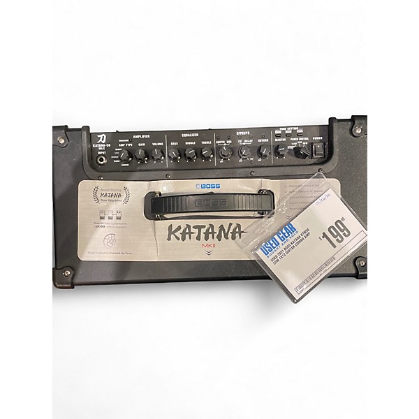 Used BOSS Katana KTN50 50W 1X12 Guitar Combo Amp