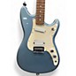 Used Fender Duo Sonic HS Ice Blue Metallic Solid Body Electric Guitar