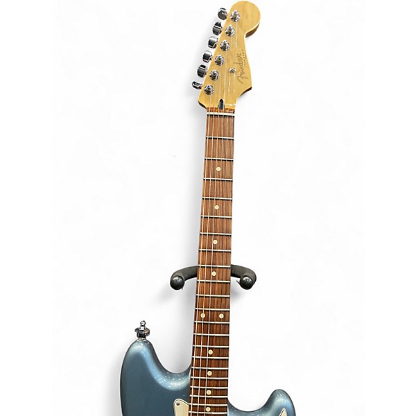 Used Fender Duo Sonic HS Ice Blue Metallic Solid Body Electric Guitar