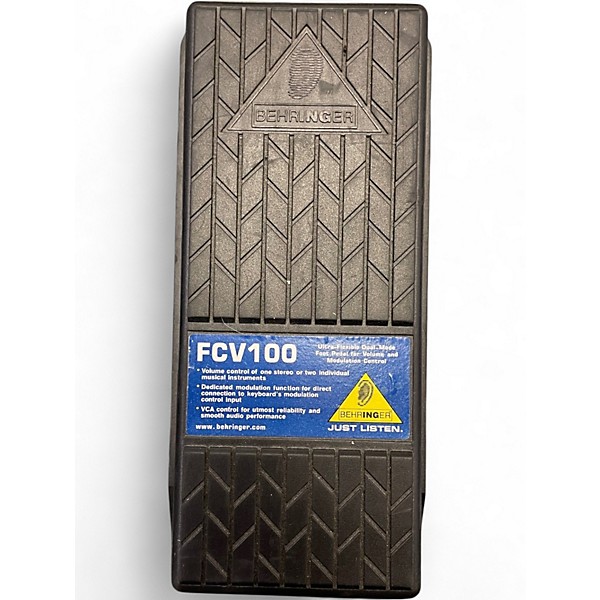 Used Behringer FCV100 Volume Modulation Sustain Pedal