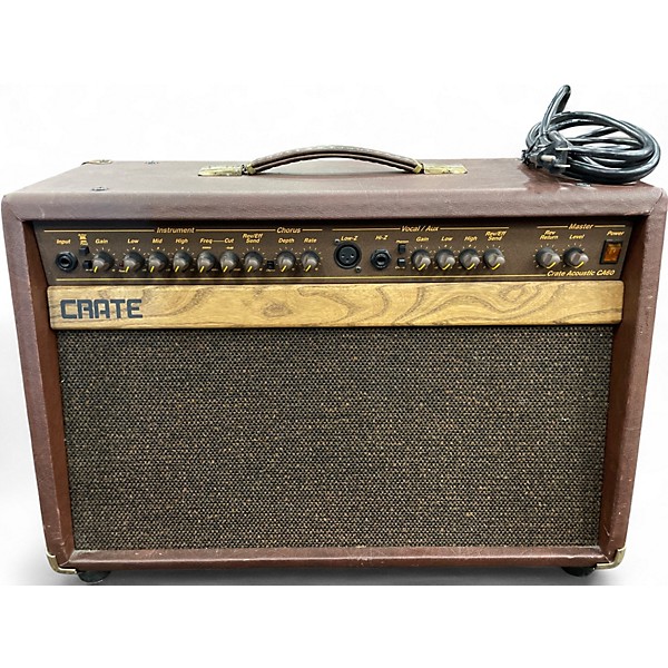 Used 2000 Crate ca60 Acoustic Guitar Combo Amp