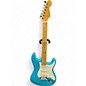 Used Fender American Professional II Stratocaster Miami Blue Solid Body Electric Guitar thumbnail
