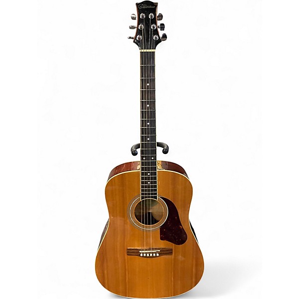 Used Silvertone SD20 Natural Acoustic Guitar