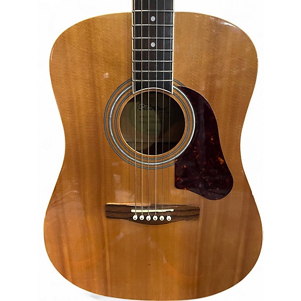 Used Silvertone SD20 Natural Acoustic Guitar