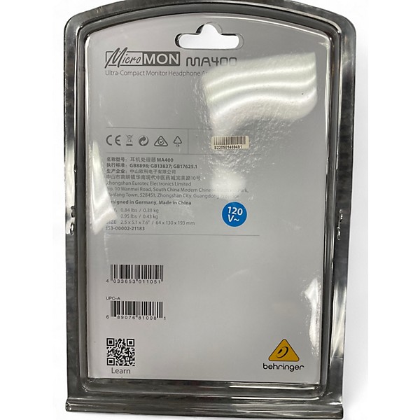 Used Micromon MA400 Headphone Amp
