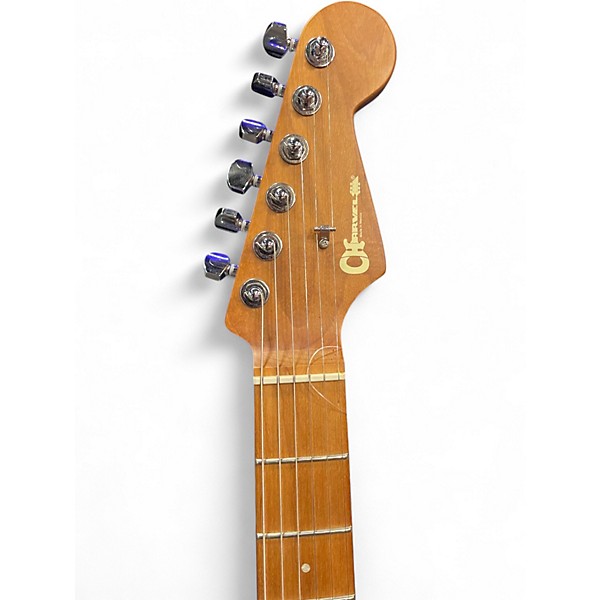 Used Charvel DK22 Gold Solid Body Electric Guitar