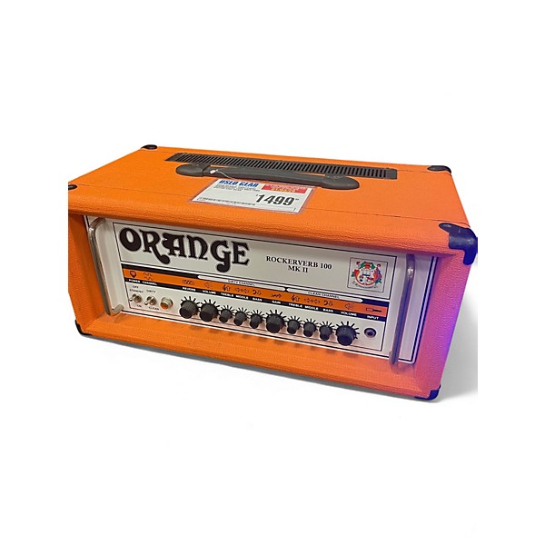 Used Orange Amplifiers Rockerverb 100H MKII Tube Guitar Amp Head