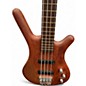 Used Warwick Corvette 4 String Brown Electric Bass Guitar