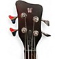 Used Warwick Corvette 4 String Brown Electric Bass Guitar